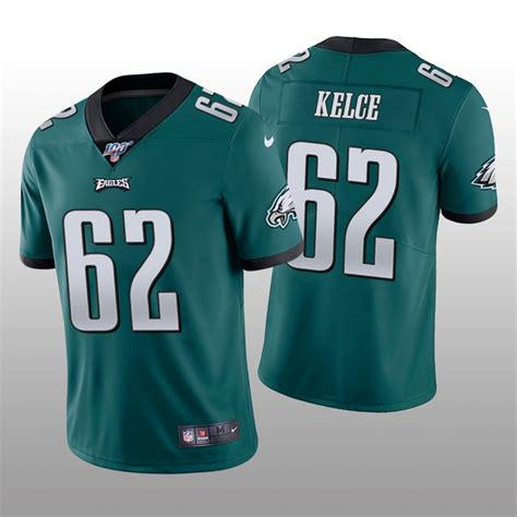 Philadelphia Eagles Jason Kelce Midnight Green Vapor Limited Jersey ...