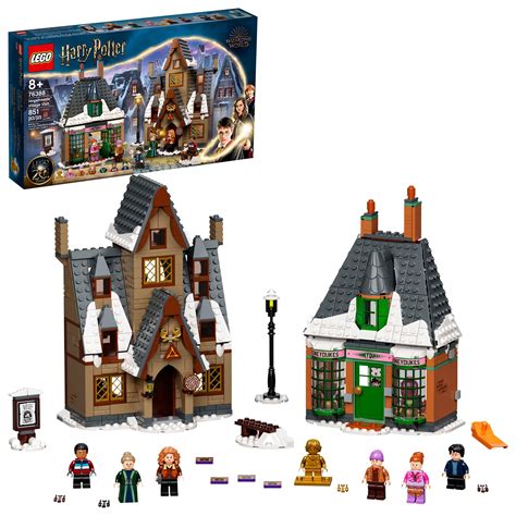 LEGO Harry Potter Hogsmeade™ Village Visit 76388 Building Toy Set for ...