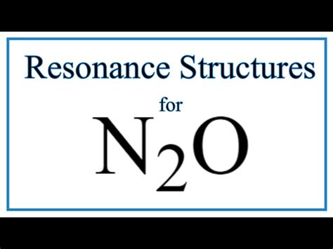 N2o Resonance Structures