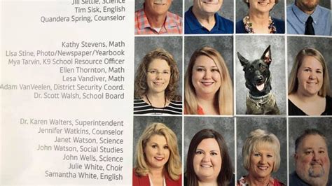 K-9 school resource officer's photo appears among faculty in high school yearbook | FOX 5 New York