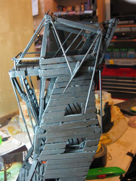 Lord of the Rings Siege Tower | My work in progress Lord of … | Flickr