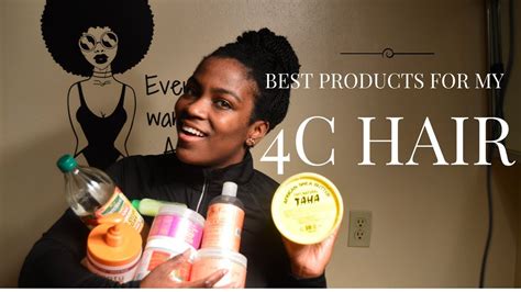 BEST PRODUCTS FOR MY 4C HAIR! - YouTube