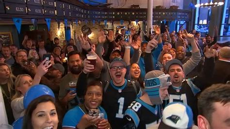 Panthers fans in London pumped to see team play at Tottenham - ABC11 ...