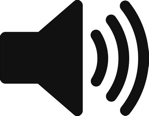 Speaker Volume Icon - Openclipart