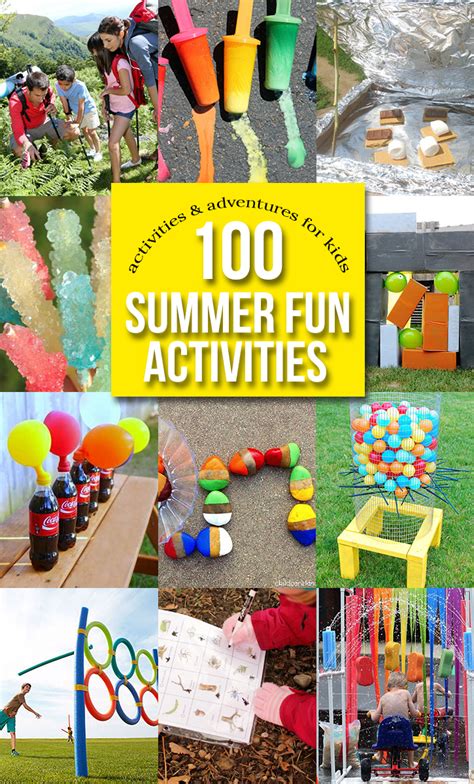 100 Outdoor Activities for Kids