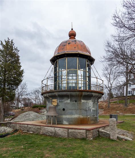 Minot Lighthouse Lantern Room Replica Photograph by Brian MacLean - Fine Art America