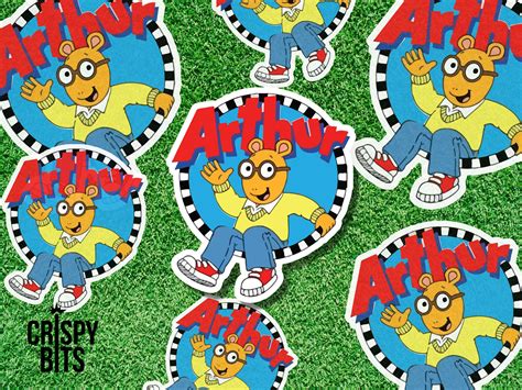 Arthur Sticker PBS TV Show Retro Sticker Cartoon - Etsy