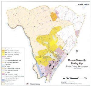 monroe township zoning map - Monroe Township