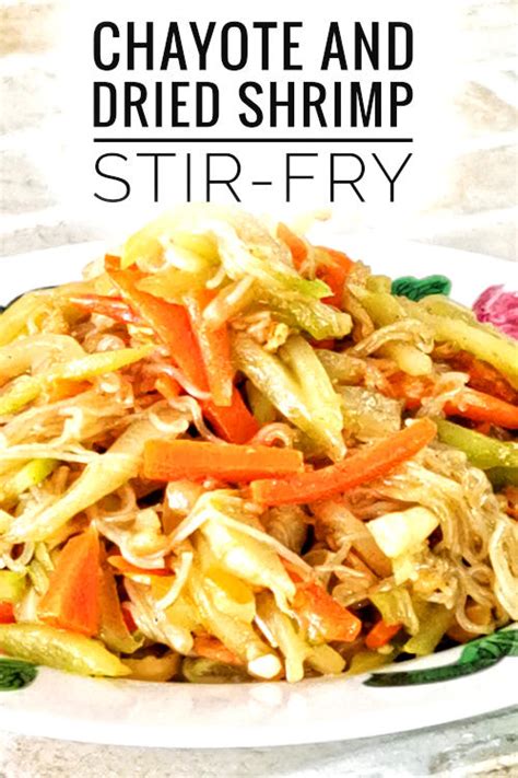 Chayote squash recipe- authentic stir-fry that rekindles the nostalgic ...