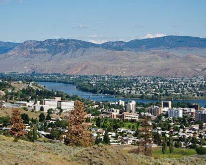 Road Map Of Kamloops BC