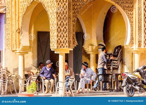 Meknes, Morocco editorial stock photo. Image of islamic - 105837763