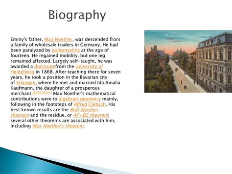 PPT - Emmy Noether PowerPoint Presentation, free download - ID:2840777