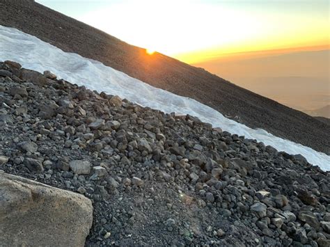 Mt. Adams sunrise on climb to Piker’s Peak