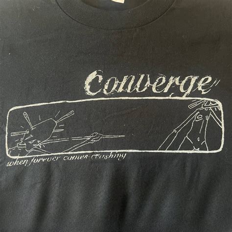 Converge Band When Forever Comes Crashing 1998 Vintage T-shirt - Etsy