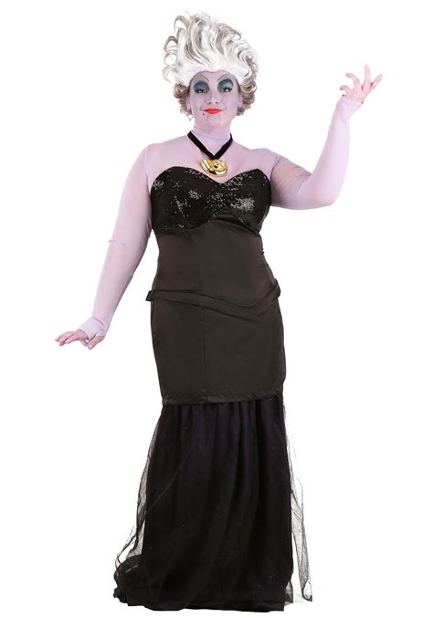 Plus Size Little Mermaid Women's Ursula Prestige Costume