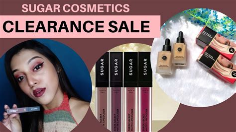 SUGAR COSMETICS CLEARANCE OFFER | Drop The Base Serum Foundation | Suede Secret Liquid Lipstick ...