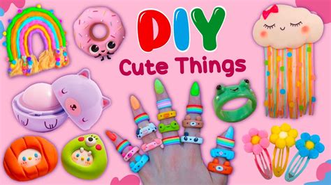 10 DIY CUTE CRAFTS YOU CAN MAKE IN 5 MINUTES - Create incredible cute things by yourself! - YouTube