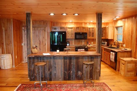 Hand Made Reclaimed Wood Rustic Kitchen Cabinets by Corey Morgan Wood ...