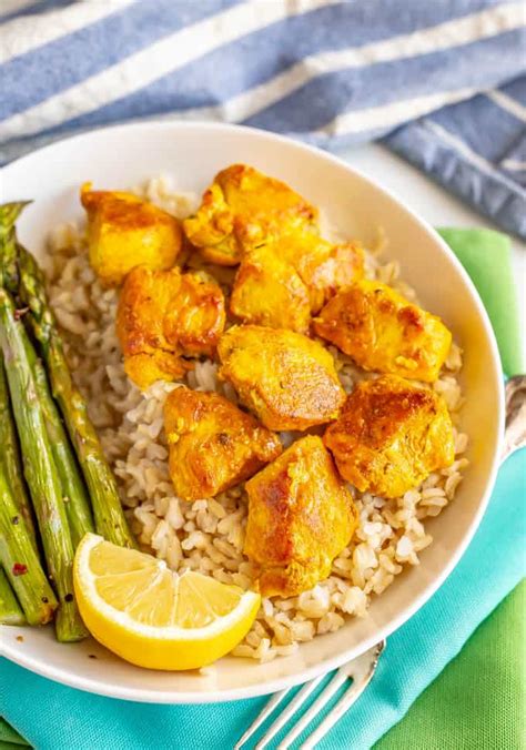 Easy turmeric chicken {15 minutes} - Family Food on the Table