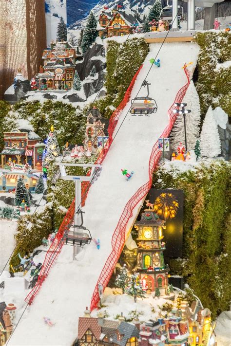 Create a Festive Ski Slope for Your Christmas Lemax Village