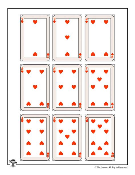 Printable Deck Of Cards - Printable Card Free