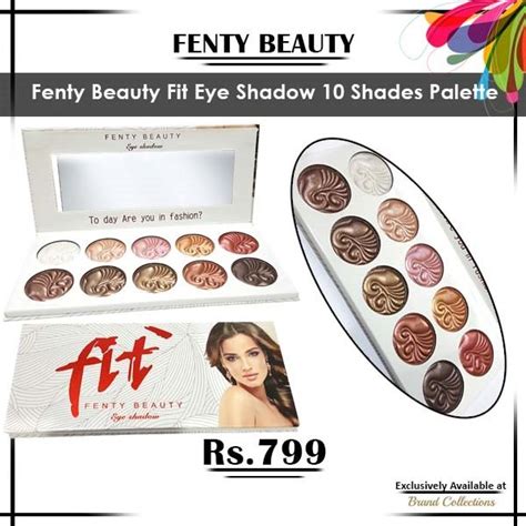 Fenty Beauty Fit Eyeshadow Palette 10 Colors Revealed. - BRAND ...