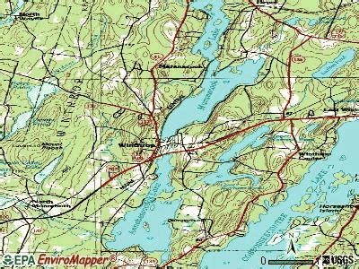 Winthrop Maine Map | Zip Code Map