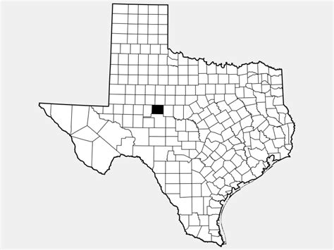 Coke County, TX - Geographic Facts & Maps - MapSof.net