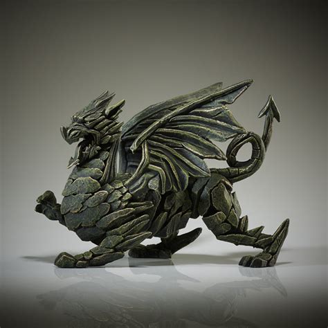 Edge Sculpture Green Dragon by Matt Buckley – Just Sculptures