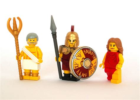 blxbrx (=black's bricks) blog: Poseidon/Zeus WIP, Ares, Aphrodite WIP | Flickr - Photo Sharing!