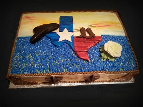 Texas themed cake | Texas cake, Themed cakes, Graduation cakes