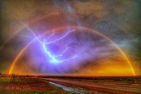 Rainbow Lightning Photograph by Jerry Fletcher - Fine Art America