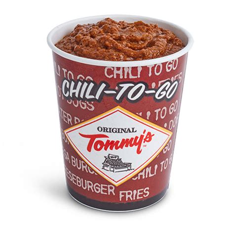 chili to go on hold - Original Tommy's