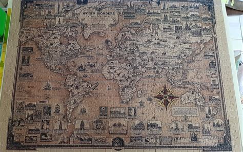 2020.06.21-22 1000pcs Old World Map World Wonders 1939 世界奇… | Flickr