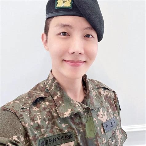 BTS’ J-Hope shares photos in military uniform as he completes basic ...