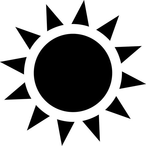 Sun Rays Icon #108224 - Free Icons Library