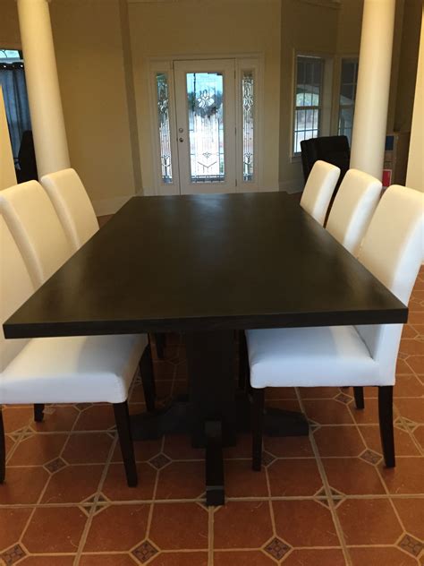 Hand Crafted Black Walnut Dining Table- Extra Dark Espresso Stain by ...