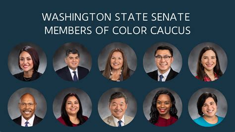 Members of Color Caucus - Washington Senate Democrats