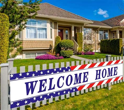 The Best Personalized Photo Welcome Home Banner - Home Tech Future