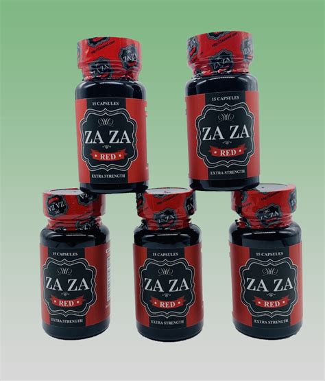 ZAZA Red Extra Strength 5 Bottles – 15 Capsules - CiderHouse Supplements