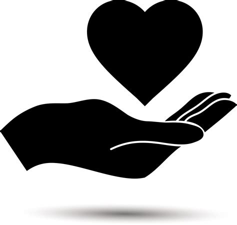 Hand Logo - Holding love silhouette png download - 2073*1972 - Free Transparent png Download ...