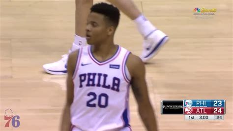 SIXERS WIN! | Highlights at Hawks (4.10.18) - YouTube