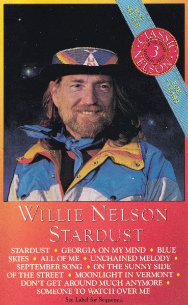 Willie Nelson – Stardust (1985, Dolby System, Cassette) - Discogs