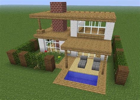 Minecraft House Designs Easy Step By Step Minecraft Modern House Step ...