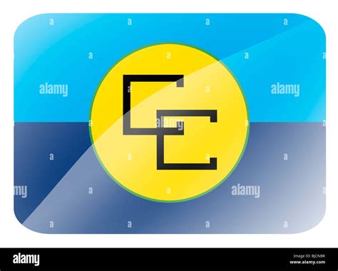 CARICOM flag Stock Photo - Alamy