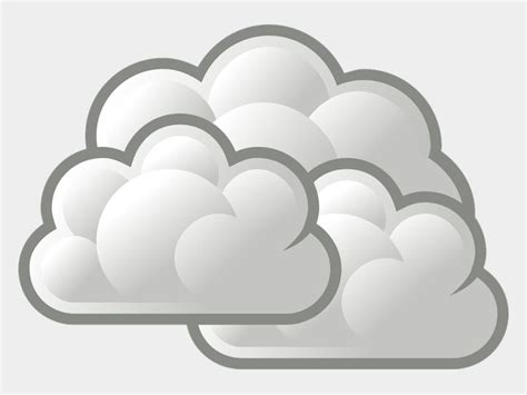 weather clip art, Cartoons - Cloudy Weather Clipart - Cartoon Weather ...