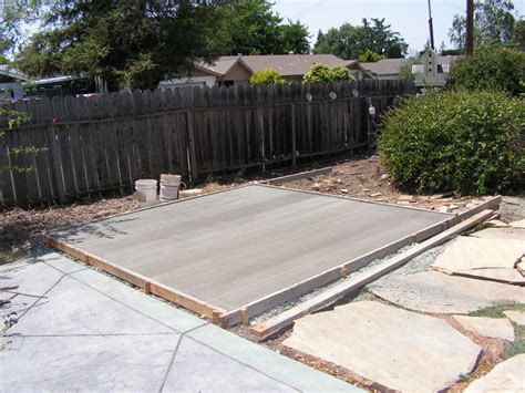 looking for concrete pad thickness and dimensions - Observatories ...