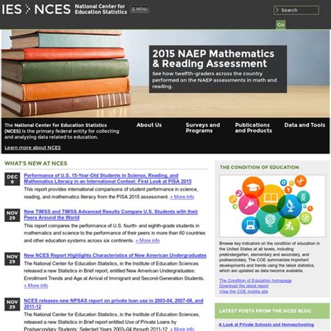 National Center for Education Statistics (NCES) Home Page, a part of ...