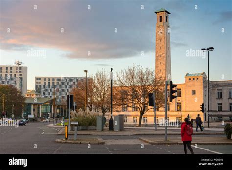 Southampton Civic Centre, Southampton, Hampshire Stock Photo - Alamy