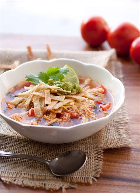 Slow Cooker Chicken Tortilla Soup - Cooking Classy